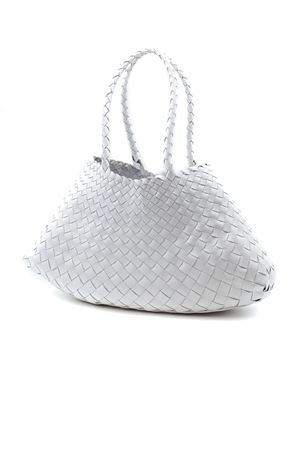 Santa Croce Big white tote bag DRAGON DIFFUSION | 8892DGS6MATWHITE